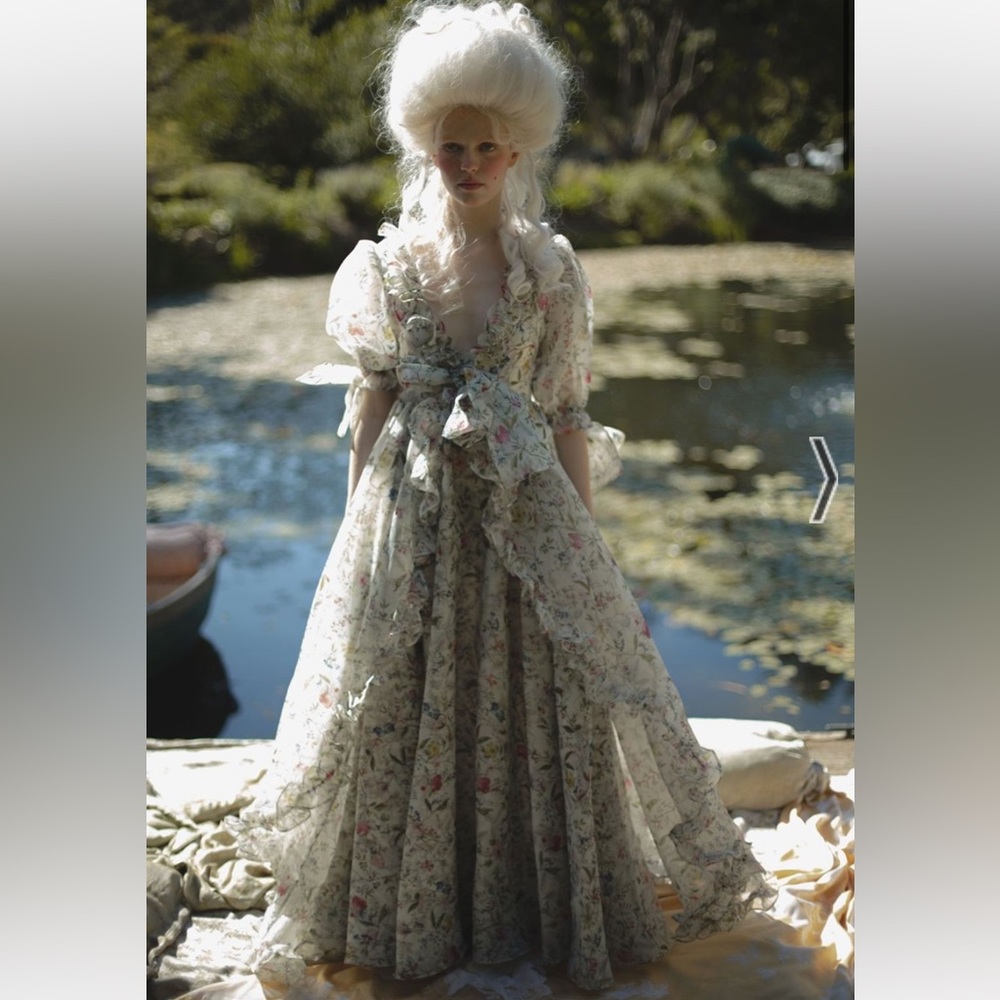 Selkie Marie Gown in Wildflower